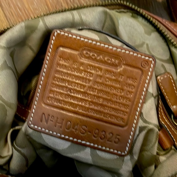Coach leather bag - Picture 3 of 3